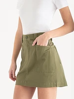 Utility Mini Skirt
