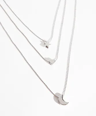 Layered Celestial Necklace