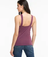Eco-Friendly Twist Front Halter Top