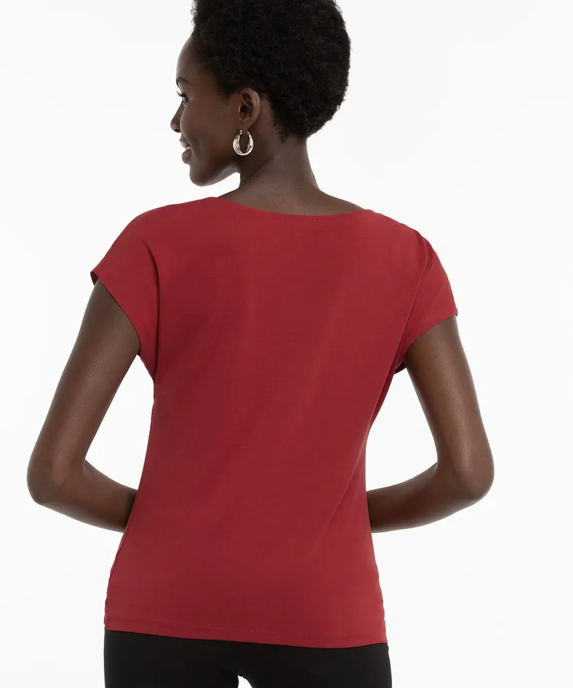 Eco-Friendly Twist Front Top