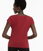 Eco-Friendly Twist Front Top