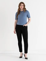 Cashmere Blend Crew Neck Sweater