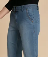 One 5 Belted Jean Trouser