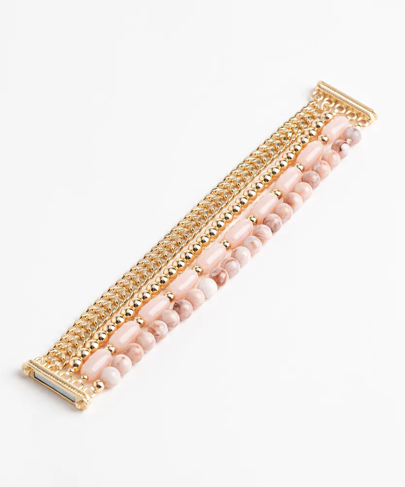 Beaded Snap Bracelet