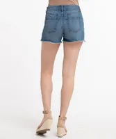 5-Pocket Destructed Denim Short