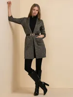 Knit Long Line Jacket