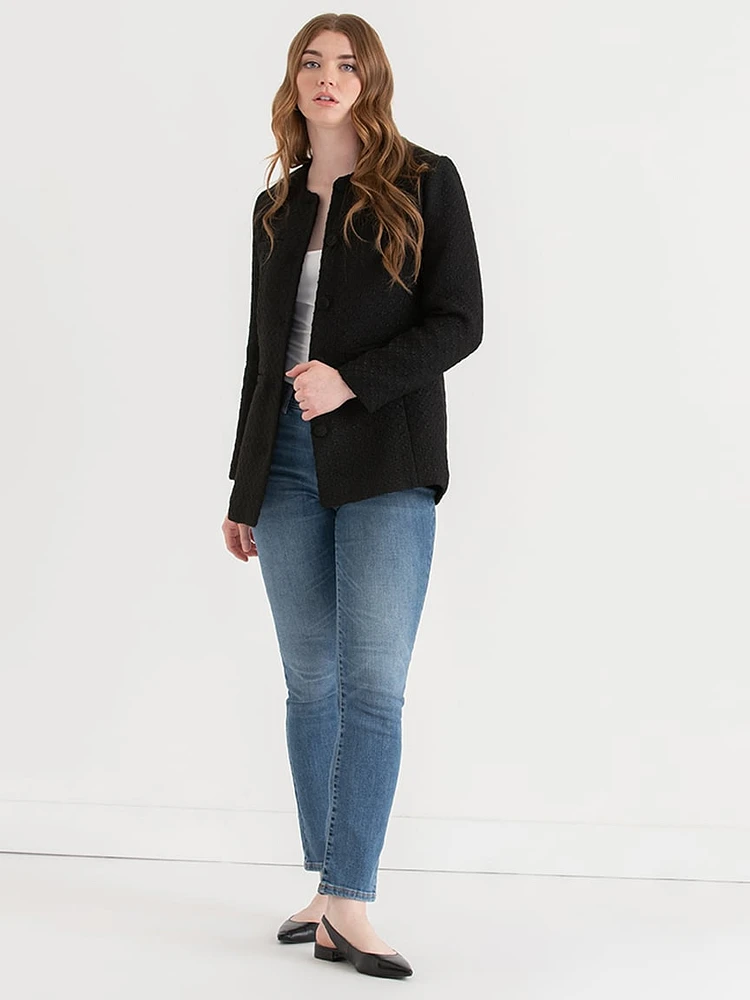 Long Boucle Jacket