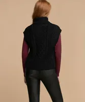 Femme By Design Cowl Neck Sweater Vest