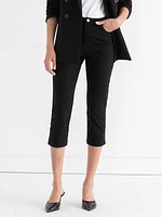 Harlow Skinny Capri Pant Microtwill