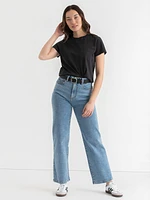 Boxy Crew Neck Tee