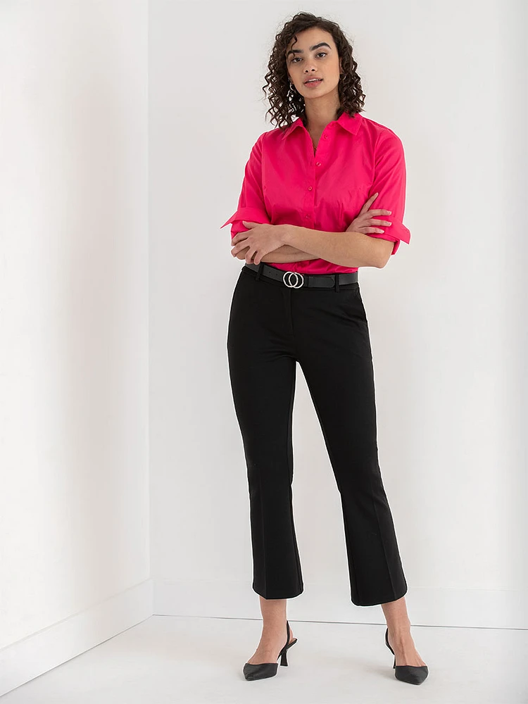 New Talia Fitted Collared Shirt