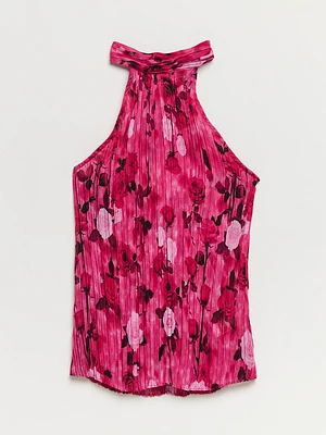Chiffon Halter Top