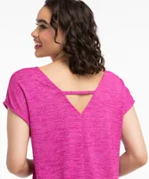 Eco-Friendly Double-V Hacci Tee