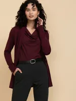 Sleeveless Cowl Neck Top