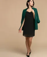 Tash + Sophie Strappy Cowl Neck Dress