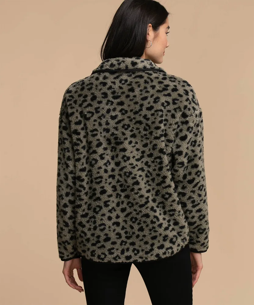 Half-Zip Fleece Top