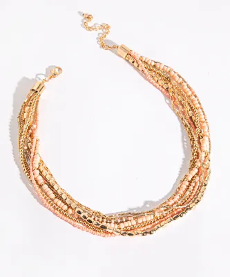 Beaded Layer Necklace