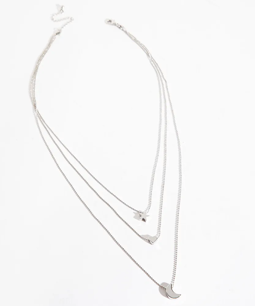 Layered Celestial Necklace