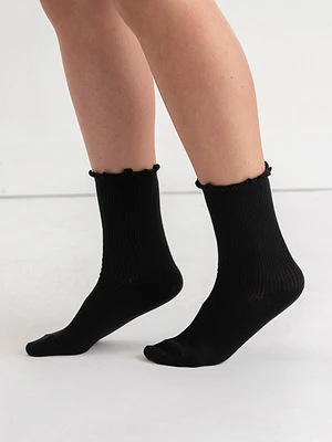 Lettuce Trim Crew Socks