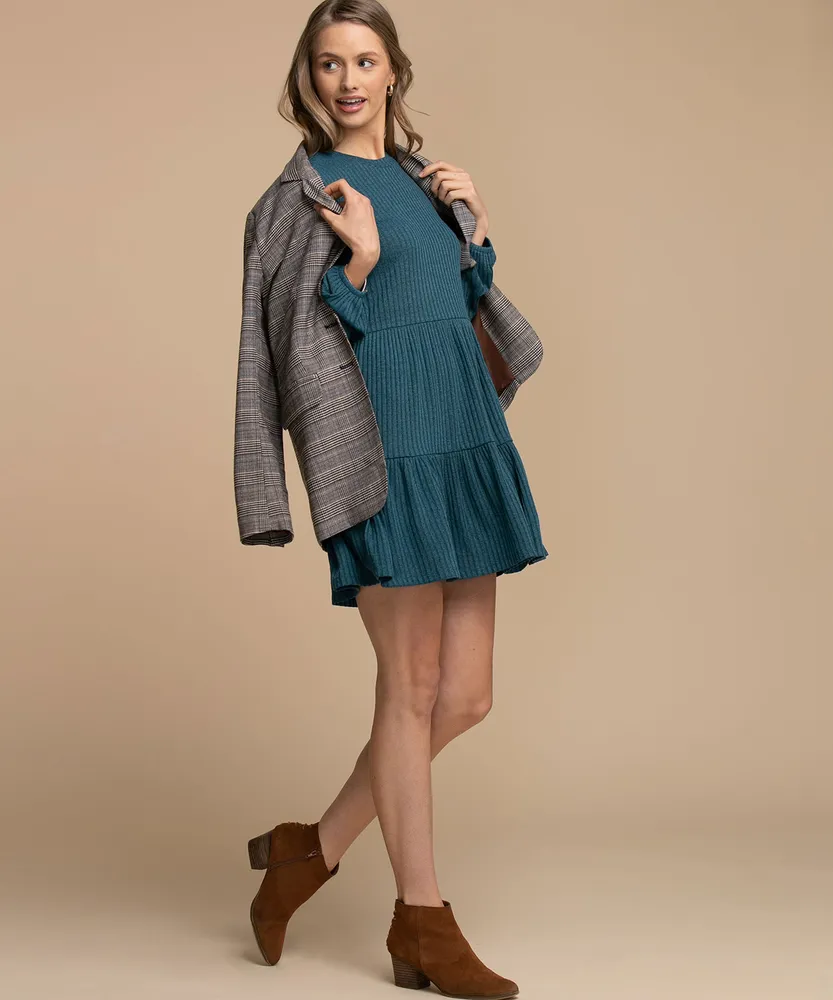 Tiered Hacci Dress
