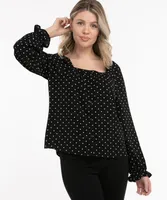 Eco-Friendly Square Neck Blouse