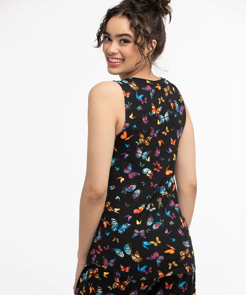 Scoop Neck Pajama Tank