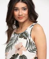 Eco-Friendly Sleeveless Bow Back Blouse