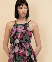 Flowy Hi-Lo Halter Dress