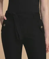 Jules & Leopold Slim Leg Cropped Pull-On Pant
