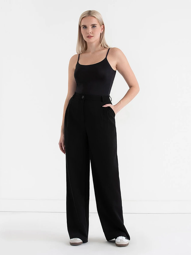 Nylon Scoop Neck Cami