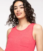 Sleeveless Hacci Pocket Tee