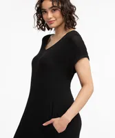 Pocketed T-Shirt Maxi Dress