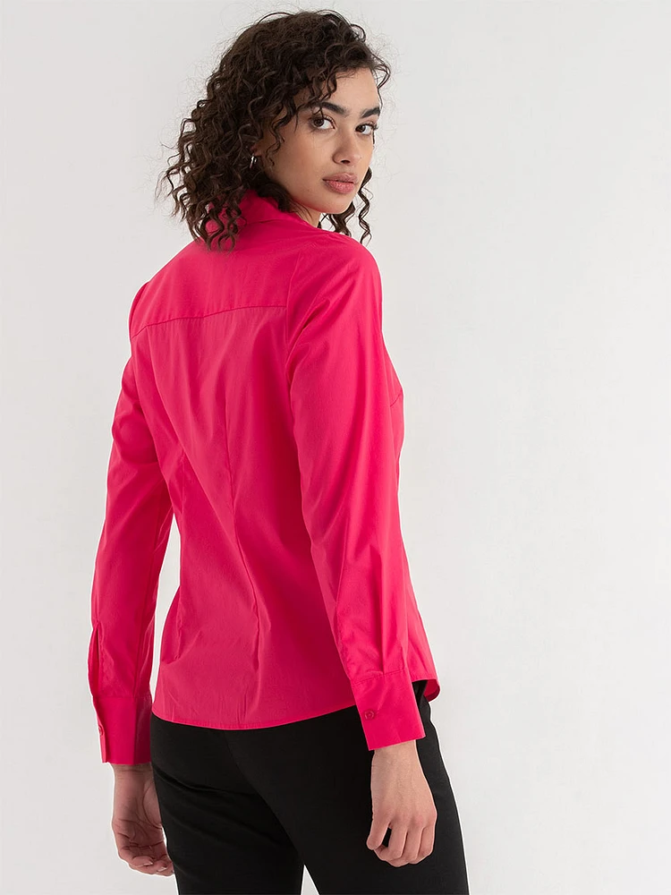 New Talia Fitted Collared Shirt