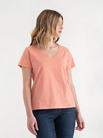 Relaxed V-Neck Tee