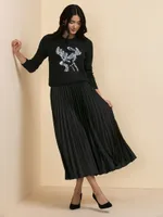 Crewneck Mossy Reindeer Sweater