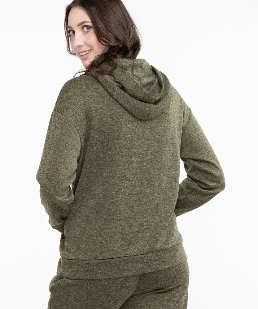 Space Dye Drawstring Hoodie
