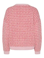 Navi Crew Neck Knit Sweater