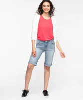 Sleeveless Hacci Pocket Tee