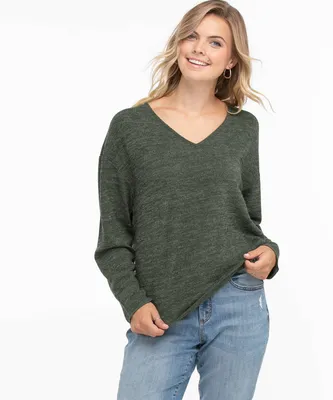 Ribbed Long Sleeve Sweater