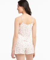Peach Strappy Tank Top