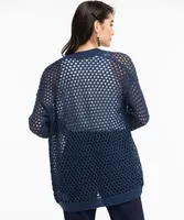 Open Stitch Cocoon Cardigan