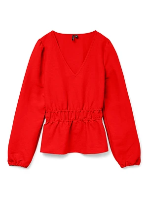 Adina Peplum Top
