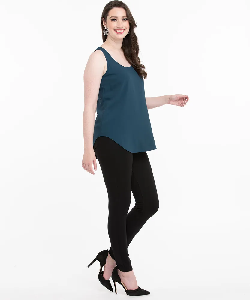Scoop Neck Tank Blouse