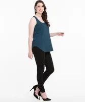 Scoop Neck Tank Blouse