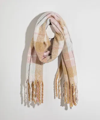 Pastel Plaid Scarf
