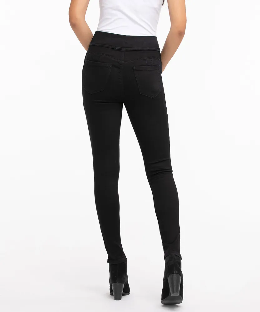 Black Pull-On Jegging