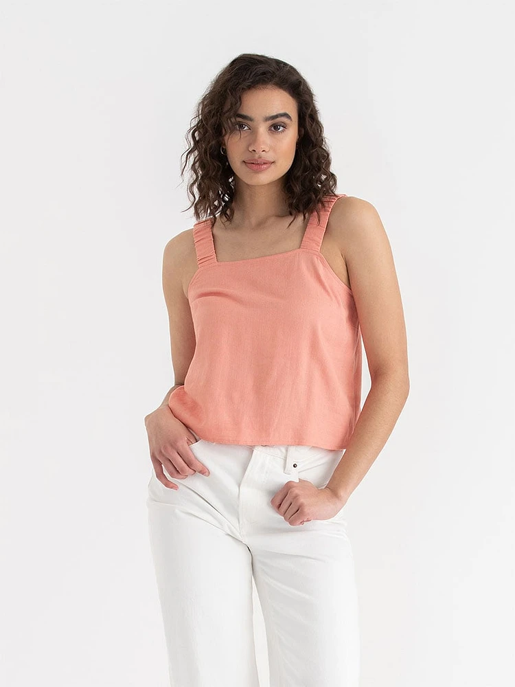 Linen Tank Top