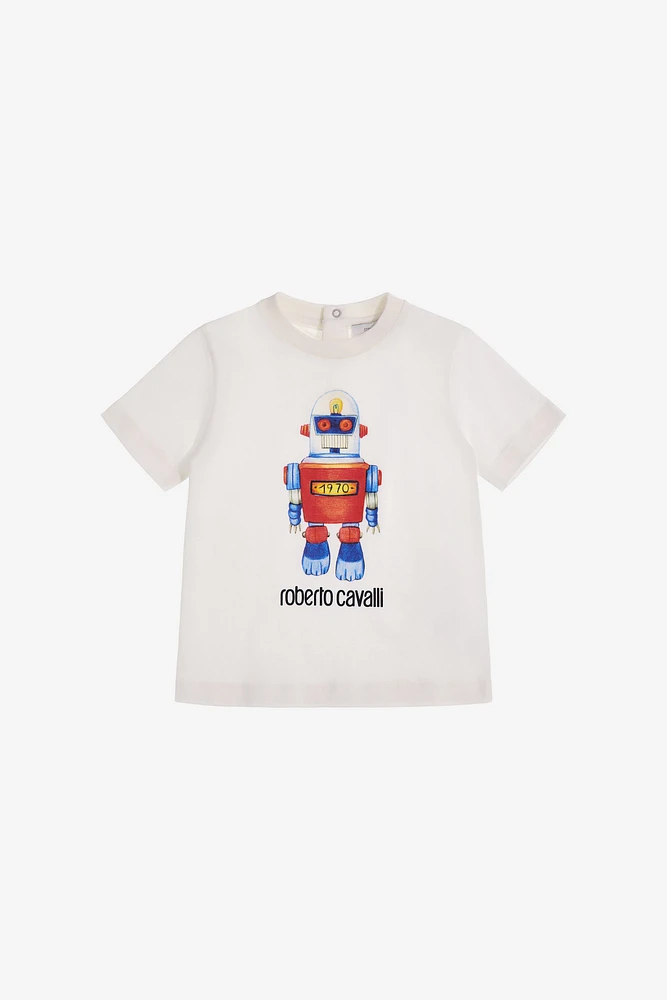 T-shirt with Robot print