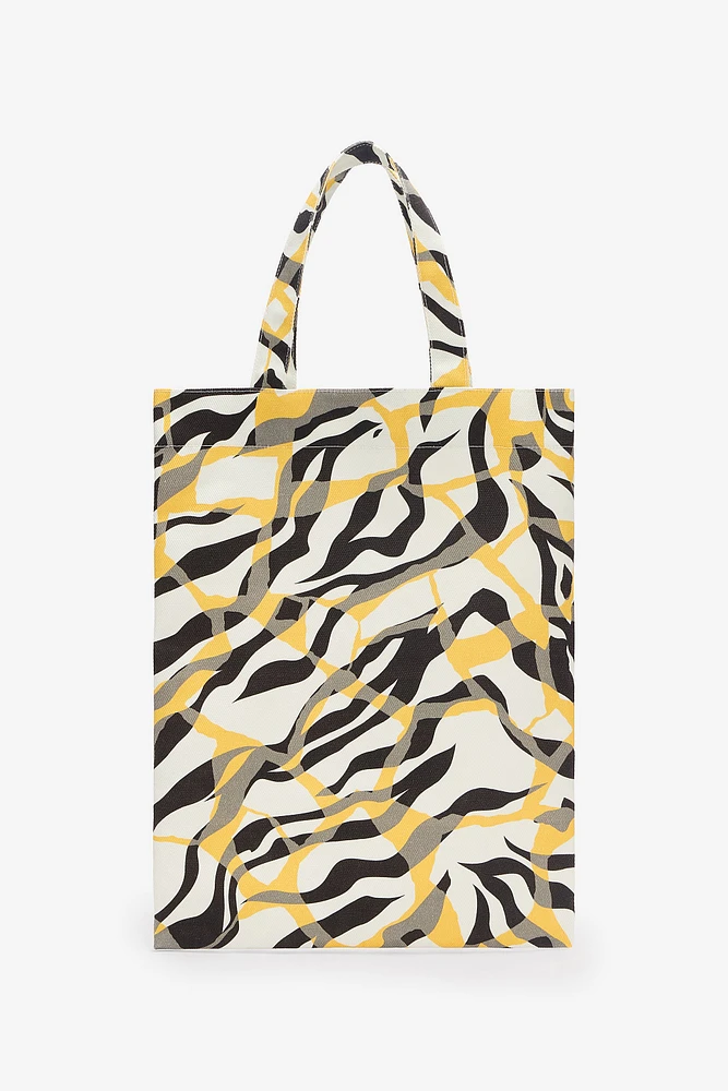 Shopper Bag With Animal Print