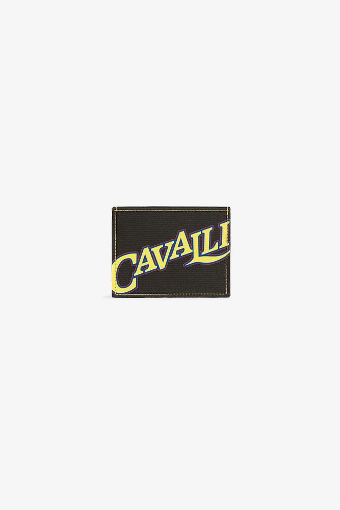 Logo-print cardholder